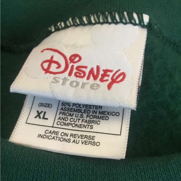 NWOT Vintage The Disney Store Green “Tigger” Printed Women’s Sweatshirt - Picture 4 of 16